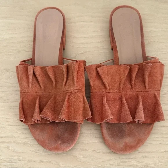 ABLE | Villanueva Ruffle Slide | 8.5 - Picture 2 of 5